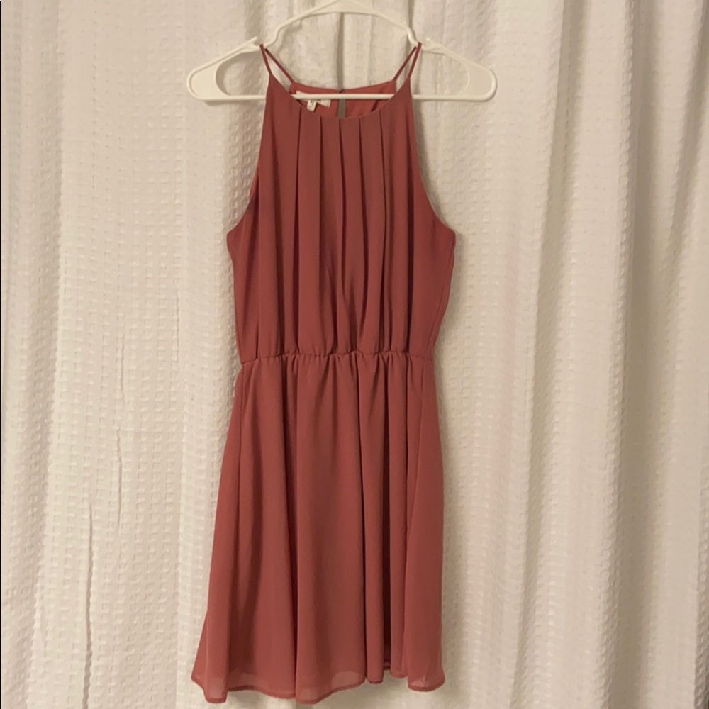 Mauve dress